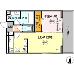 D-room+津福今町の物件間取画像